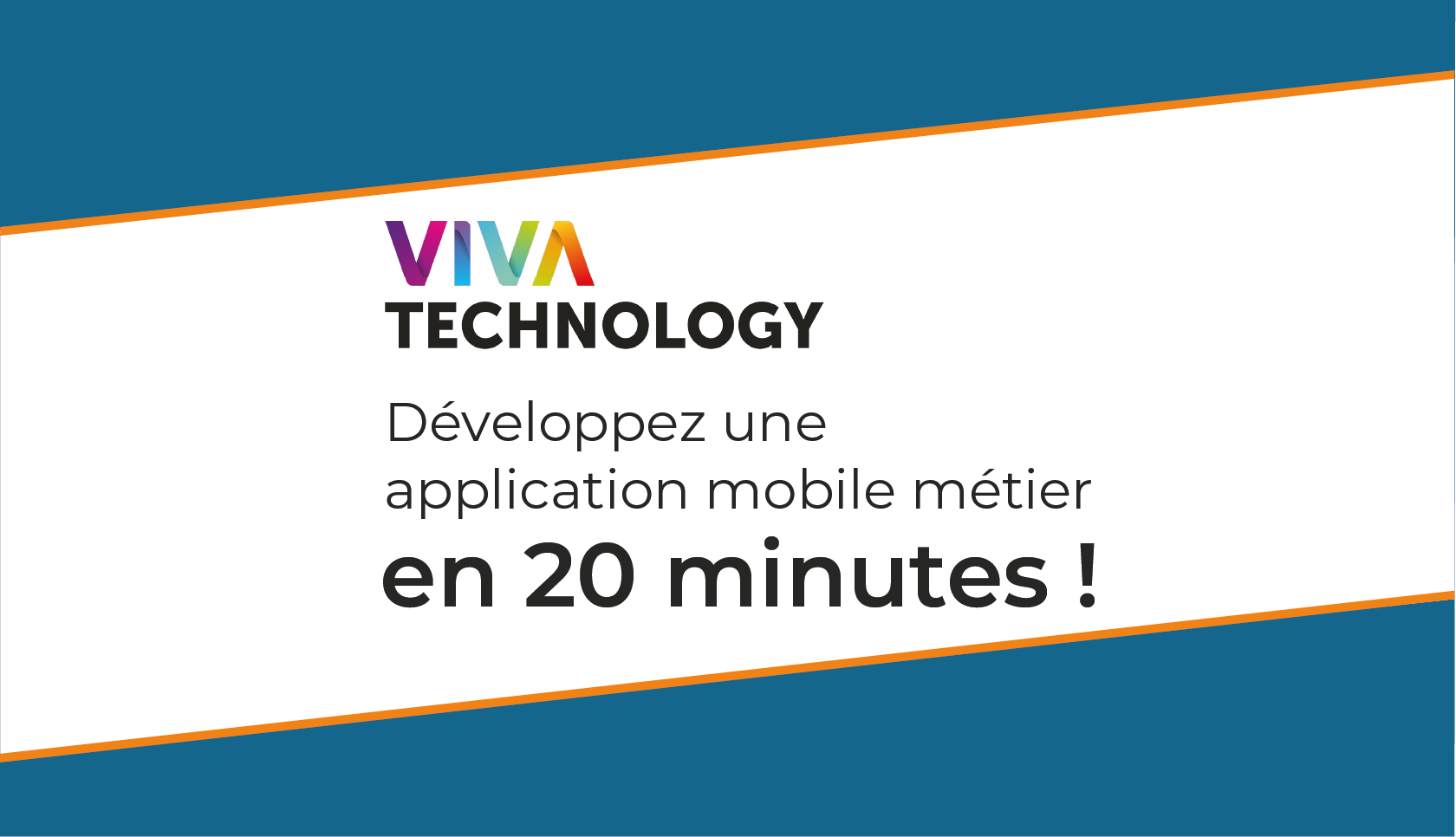 Notre atelier DIY à Vivatech ! Développez une application mobile métier en 20 minutes