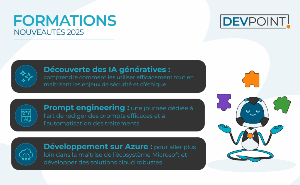 Nouvelles formations 2025